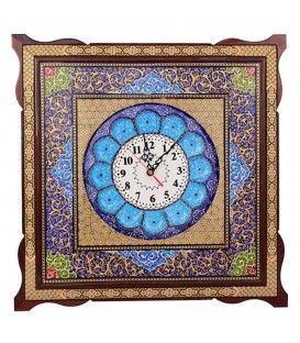 Khatamkari clock 