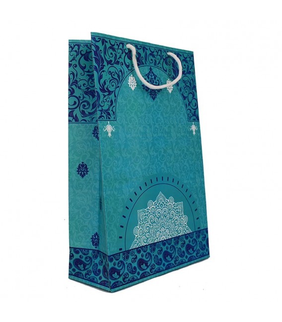Gift bag paisley design