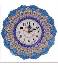 Minakari clock 30 cm arabesque