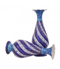 Paire de vase en émail 20 cm arabesque émailleur Ghasemi