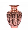 Vase en cuivre ciselé 14 cm