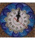 Horloge khatamkari et émaillée