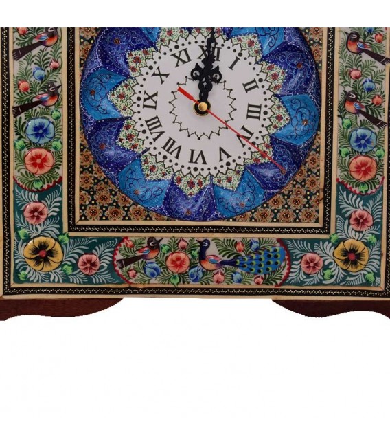 Khatamkari & Minakari clock 
