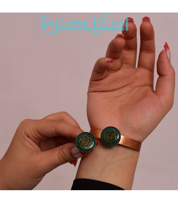 Resin ring and bracelet set 