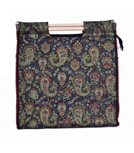 Sac à main en cachemire