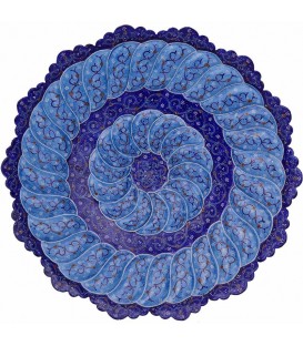 Assiette émaillée 