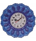 Minakari clock 35 cm arabesque