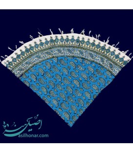 رومیزی قلمکار گرد