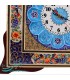 Horloge murale khatam et émaillée