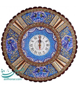 Khatamkari & minakari clock 