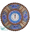 Khatamkari & minakari clock 37 cm