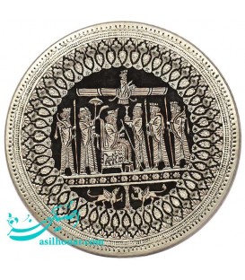 سینی قلمزنی دیوارکوب