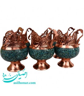 سرویس چای خوری فیروزه کوب