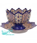 Minakari bowl plate 20 cm arabesque khatai
