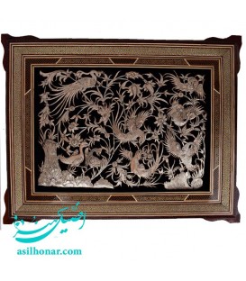 Khatamkari-ghalamzani frame 