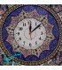 Horloge murale khatam ronde 