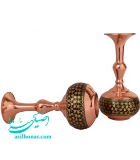 Isfahan khatamkari flower vase