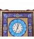 Horloge khatamkari et émaillée
