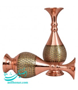 Paire de vase khatam kari