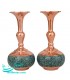 Turquoise inlaying turnip vase