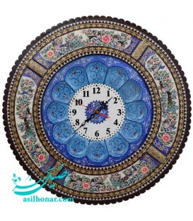 Horloge ronde khatam kari