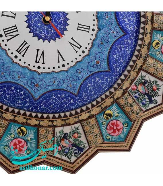 Isfahan khatamkari solar clock 