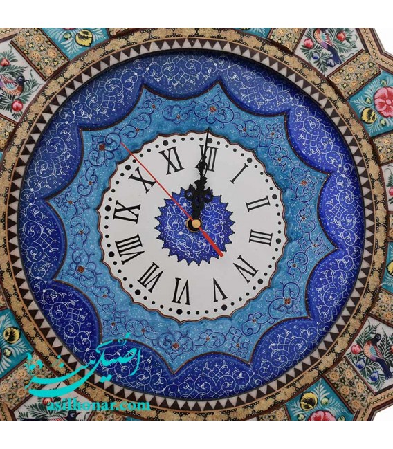 Isfahan khatamkari solar clock 