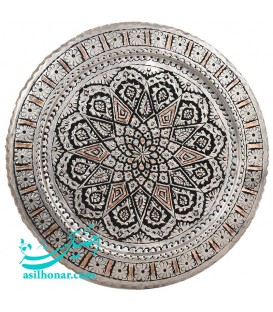 سینی مسی قلم زنی 