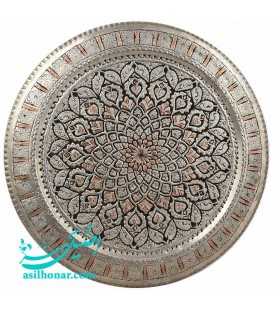 Isfahan ghalamzani tray 50 cm universe designe
