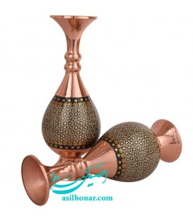 Khatamkari flower vase