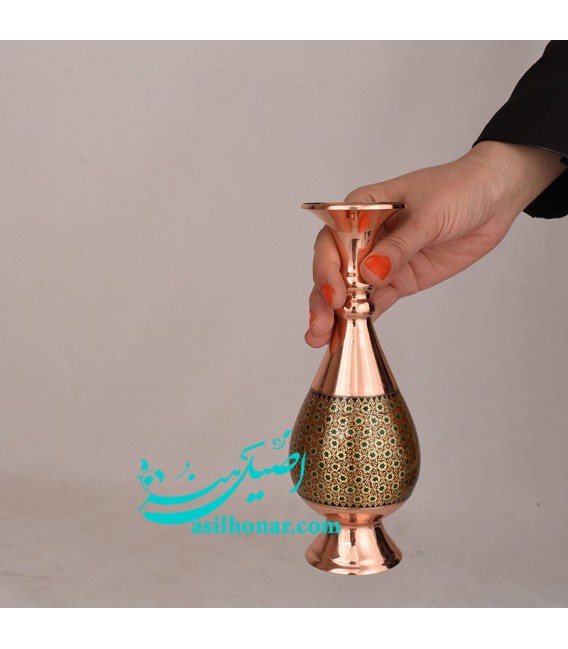 Khatamkari flower vase