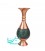 Turquoise inlaying flower vase 16 cm excellent