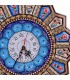 Minakari & khatamkari clock 