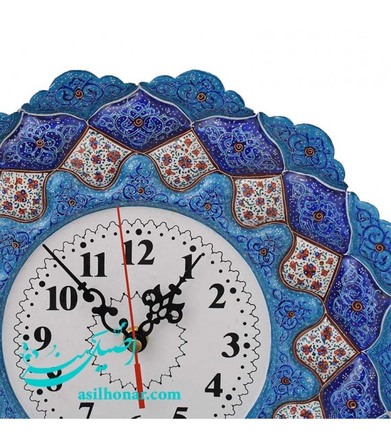Minakari clock 