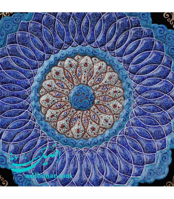 Isfahan minakari frame 