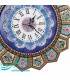 Horloge khatam et en émail 