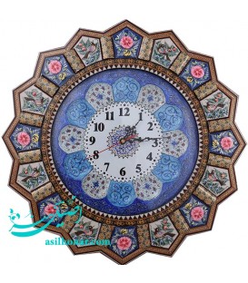 Horloge en forme de soleil 