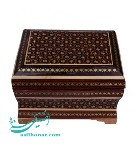 جعبه جواهرات خاتم کاری نفیس
