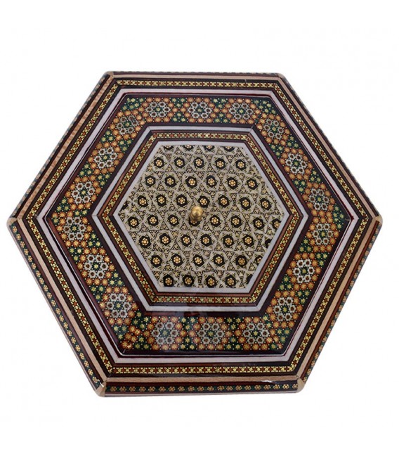 Bonbonnière hexagonale 