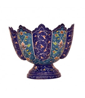Minakari bowl and plate set