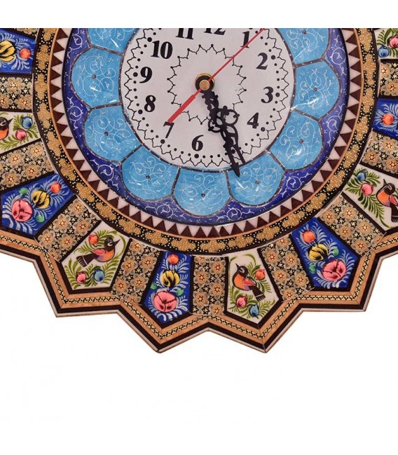 Horloge en khatamkari 