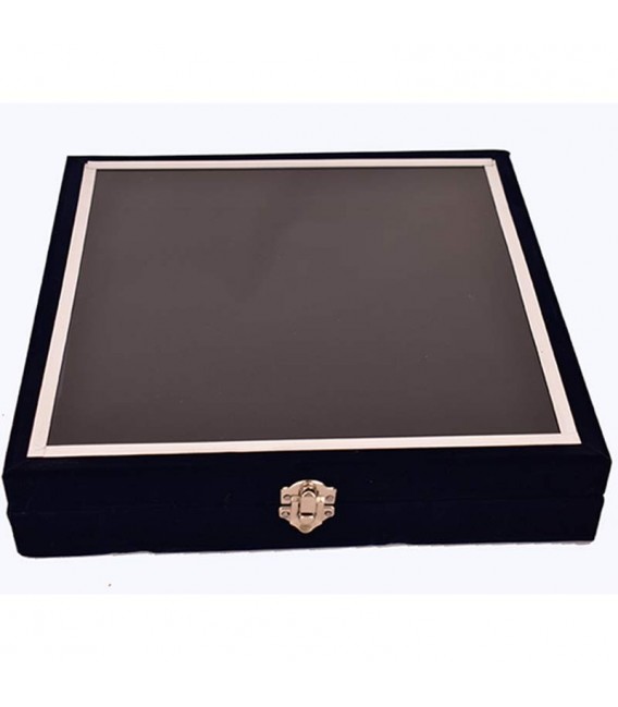Suede box for plait 40 cm