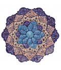Isfahan minakari plate diameter 16 cm