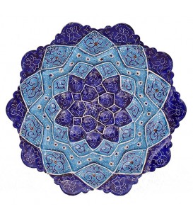 Assiette émaillée 