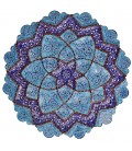 Isfahan minakari plate 25 cm