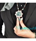 Turquoise inlaying necklaces