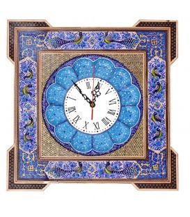 Khatamkari clock squar