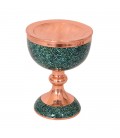 Turquoise inlaying nuts bowl 17 cm
