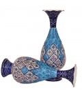 Paire de vase en émail 25 cm émailleur Amiri