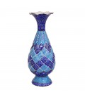 Minakari flower vase arabesque khatai 20 cm